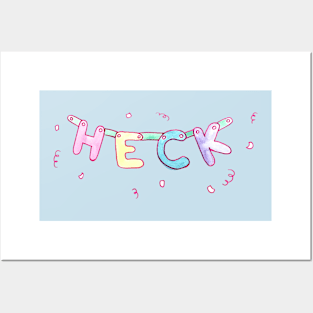 its heckin party time Posters and Art